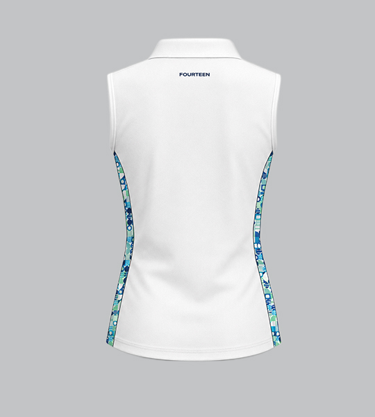 TE- Women Performance Sleeveless Polo shirt